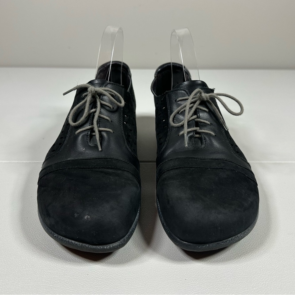 Naot Lalo Suede Lace-Up Shoes View 2